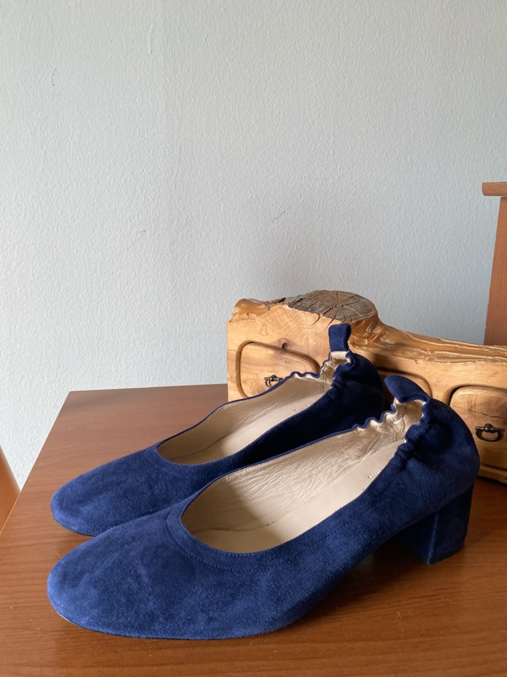 Everlane Suede Day Heel
